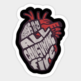 ALL CONSUMING FIRE Sticker